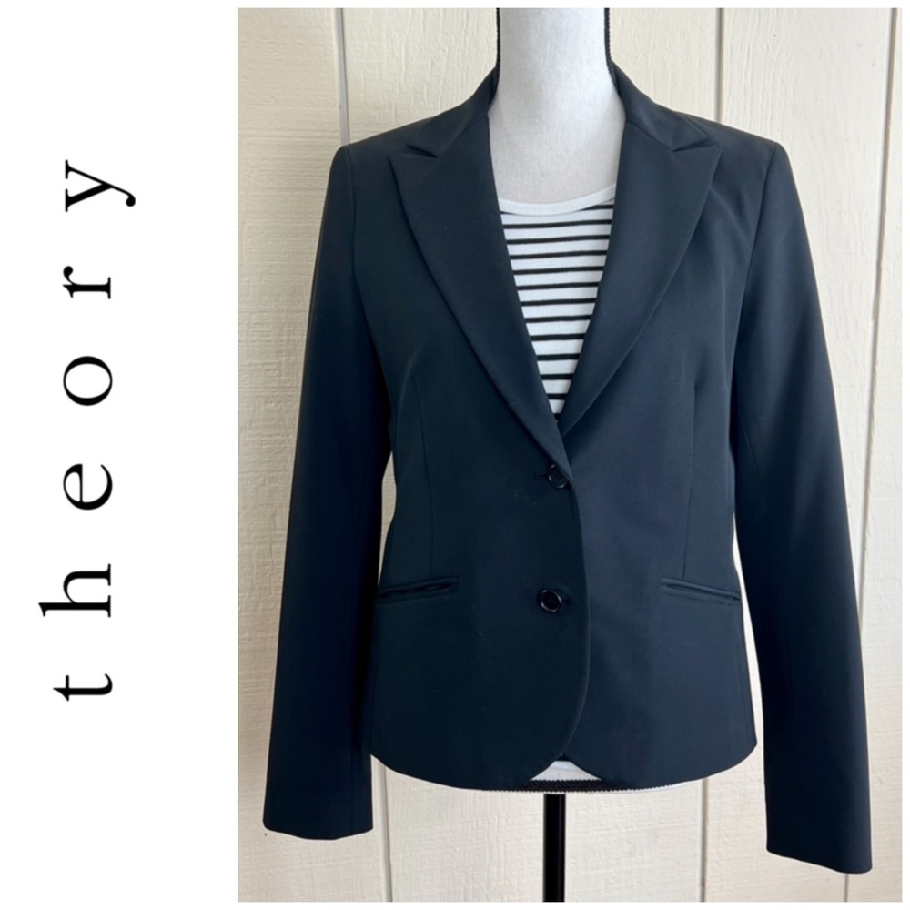 Theory Two Button Blazer, 12